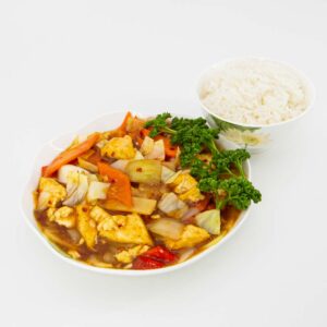 No.52 Tofu kong-pao s rýží